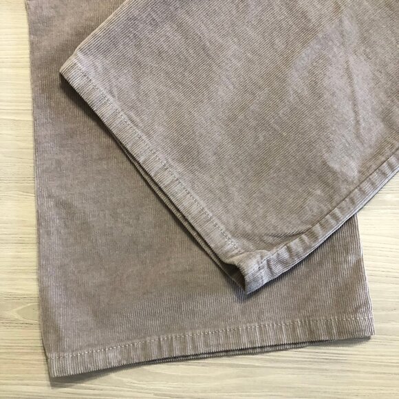 St Johns Bay Womens Corduroy Pants Comfort Waist Cord Oatmeal Tan Plus Size 22W - Picture 11 of 11